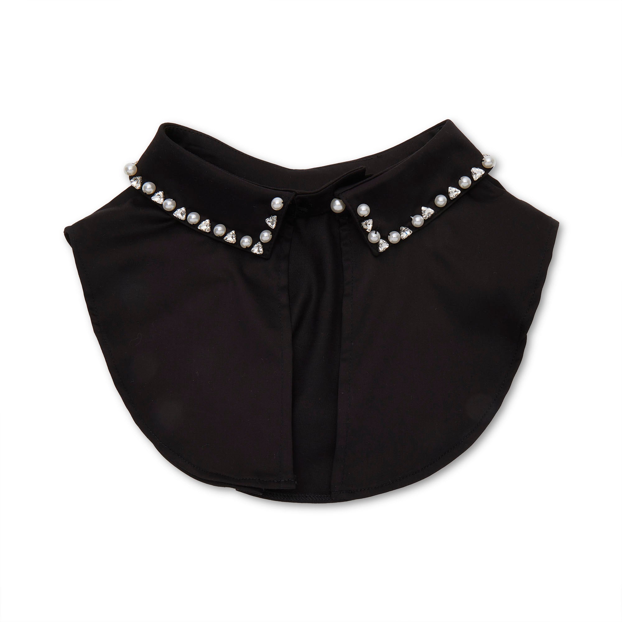 Lele Sadoughi COLLARS JET GEO CRYSTAL PEARL COLLAR