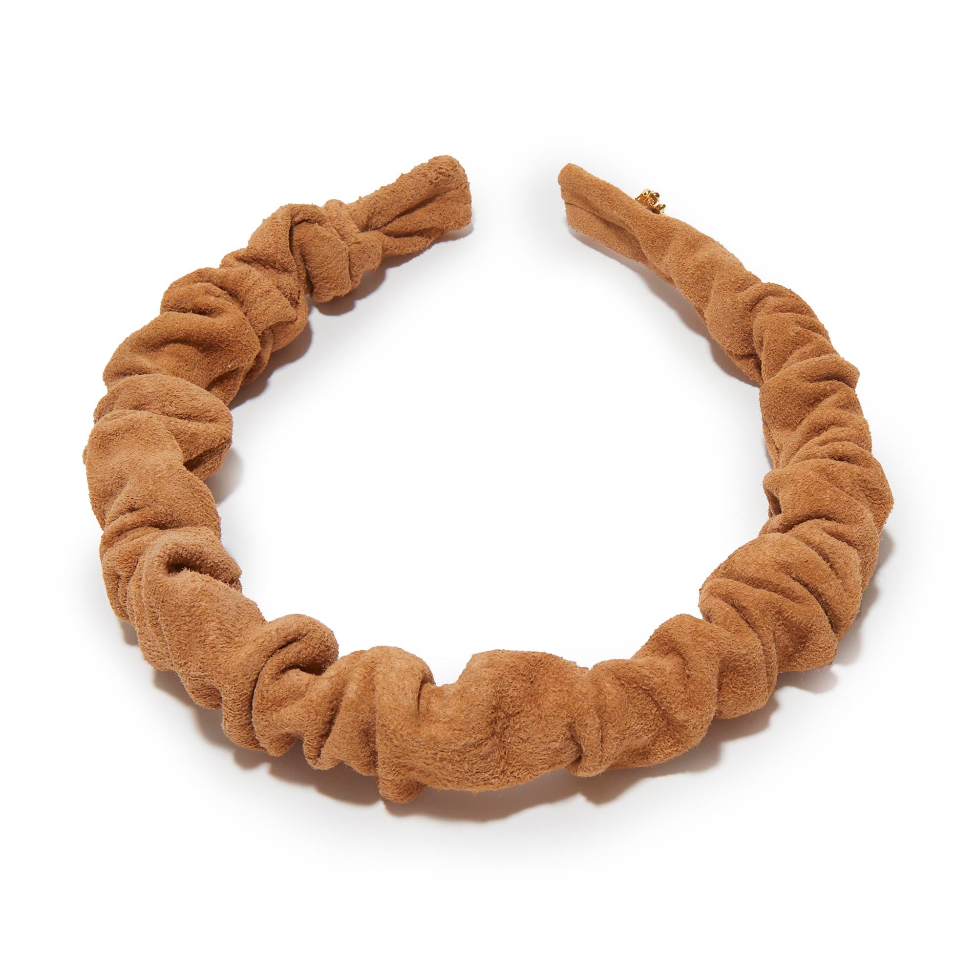 Lele Sadoughi HEADBANDS BUFF JESSIE SUEDE HEADBAND