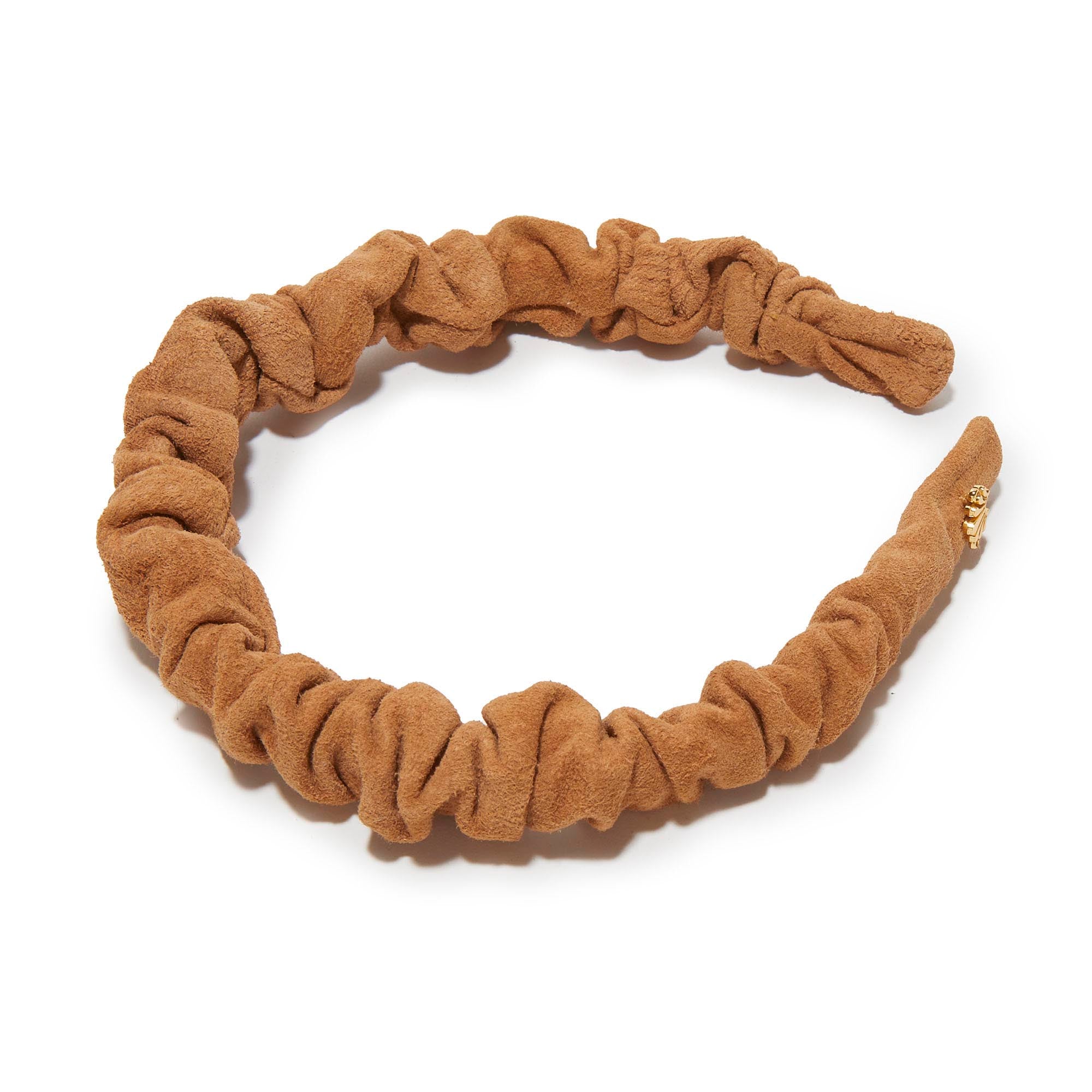 Lele Sadoughi HEADBANDS BUFF JESSIE SUEDE HEADBAND