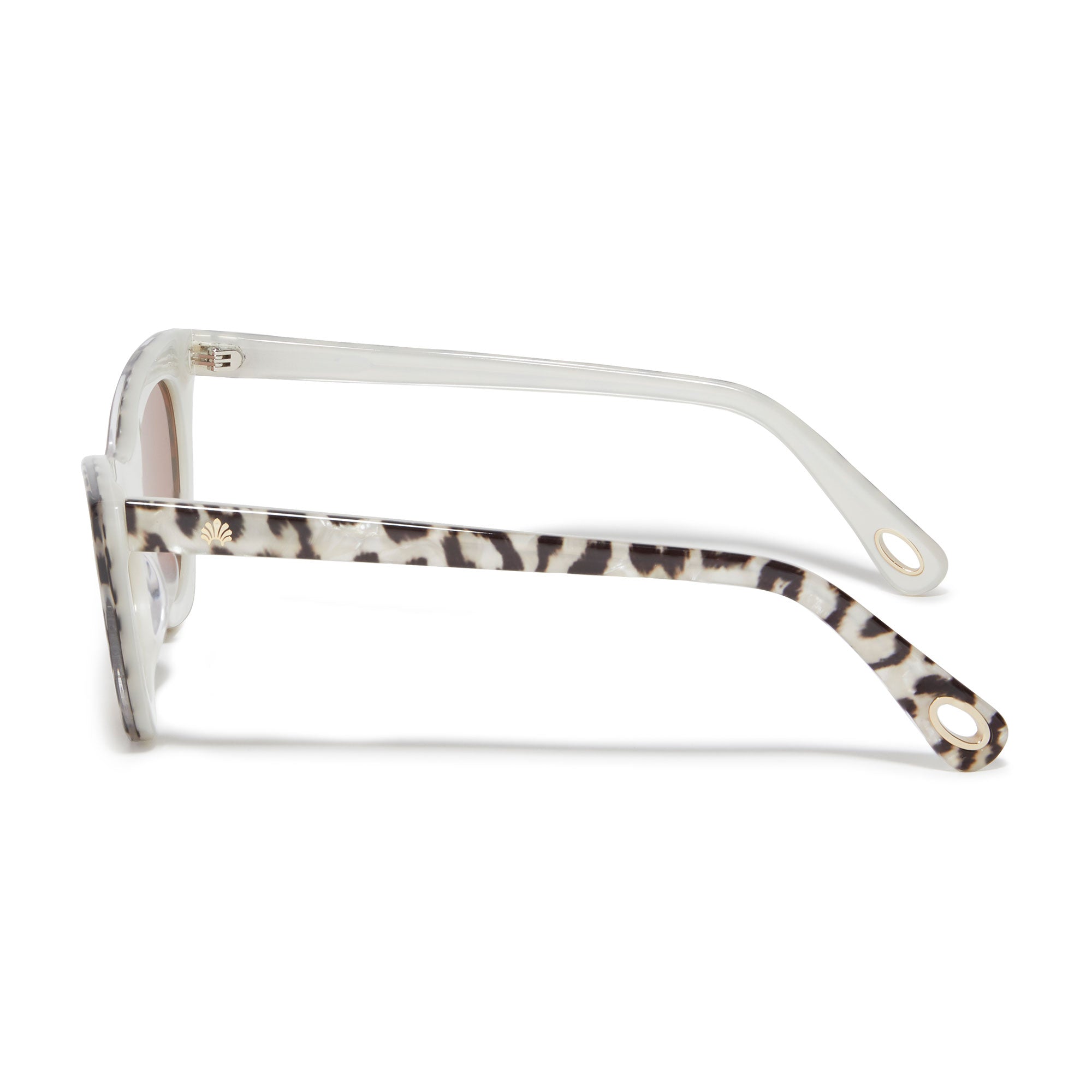 Lele Sadoughi SUNGLASSES ONE SIZE / LEOPARD LEOPARD DOWNTOWN CAT-EYE SUNGLASSES
