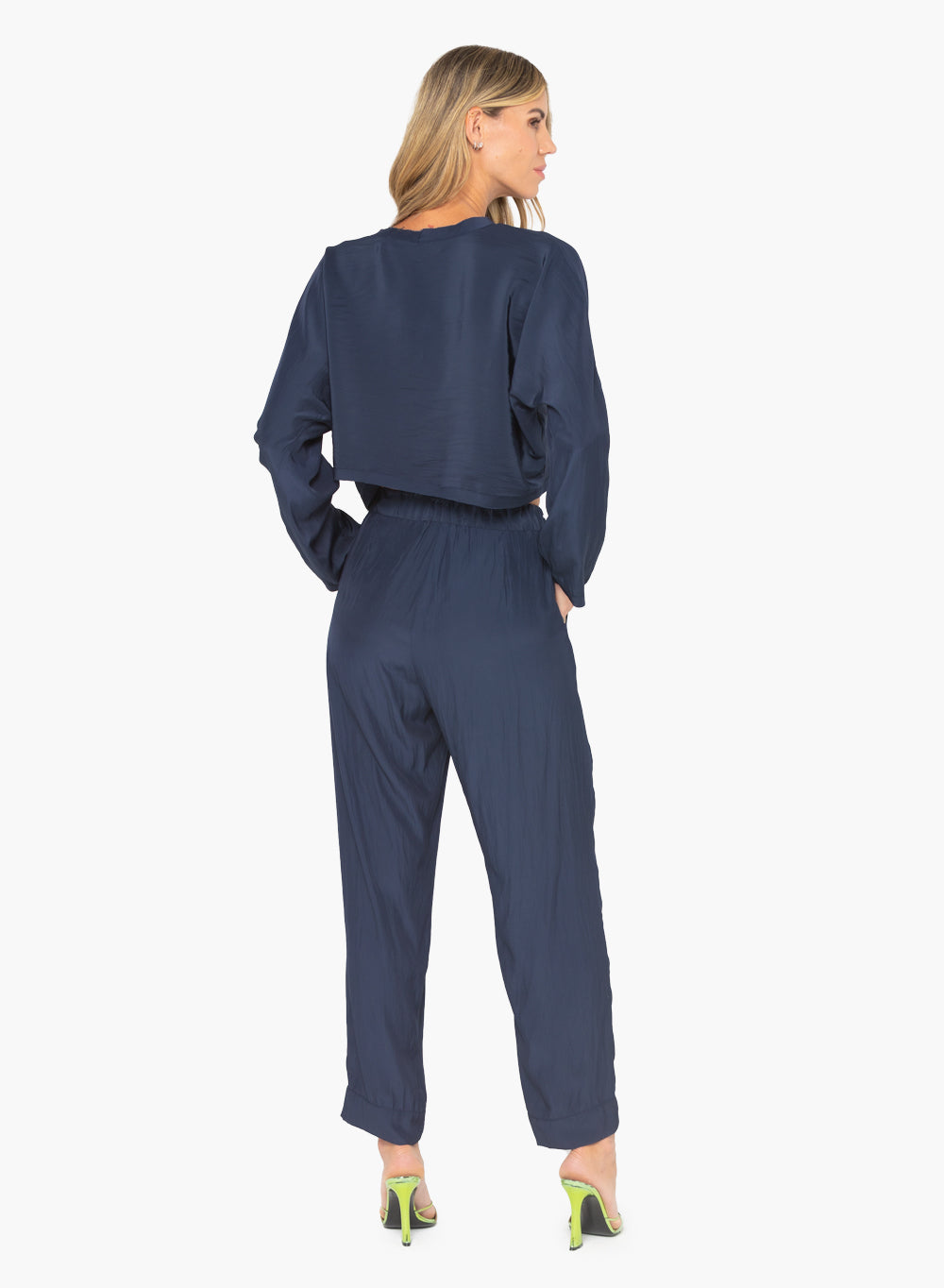 Parker Pant (indigo / black/gold)