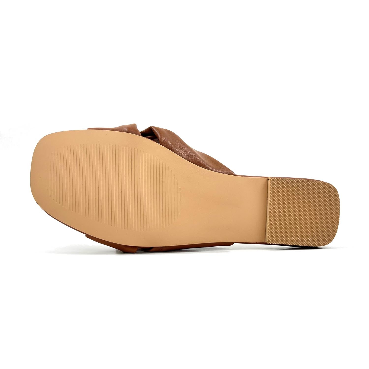 Naya Knotted Sandal in Whiskey - Yosi Samra  - Women's Sandals