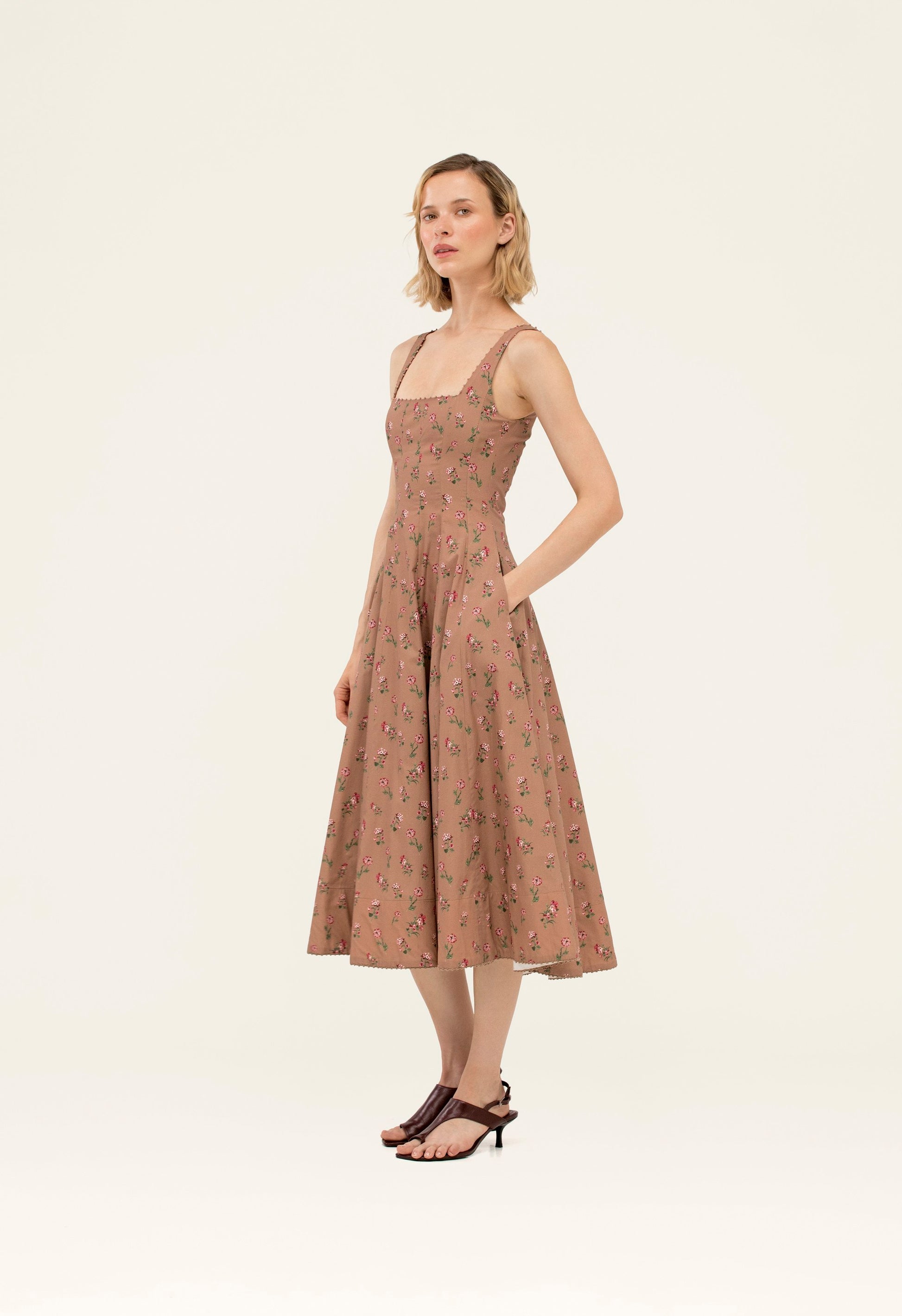 Frontera Quebrada 20283 Midi Dress