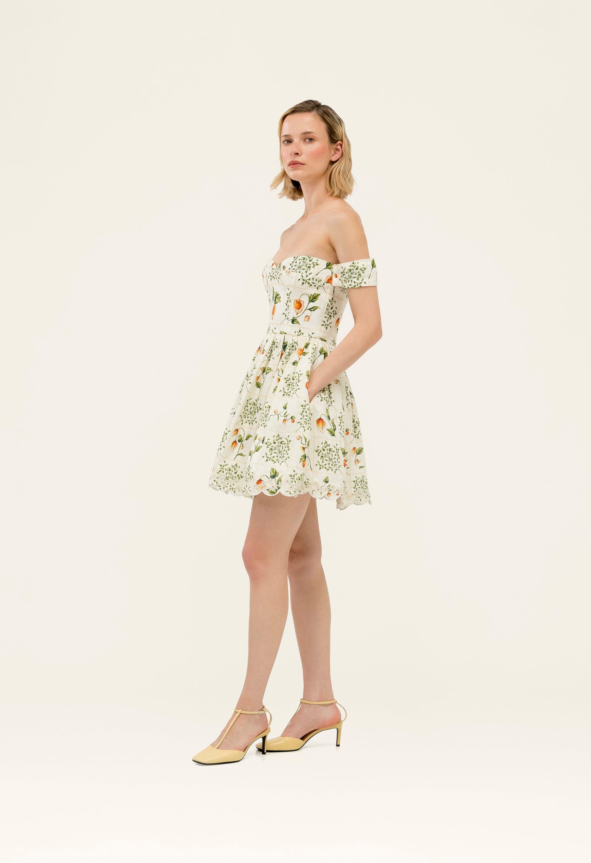 Poesia Uchuva 20265 Mini Dress