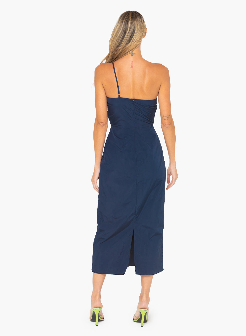 Carmen Dress (Midnight taffeta)