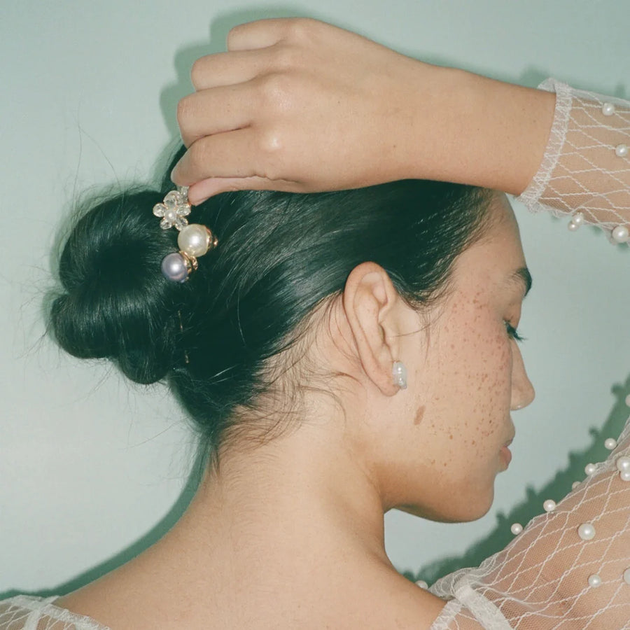 Hair Pin set in Wedding Cake