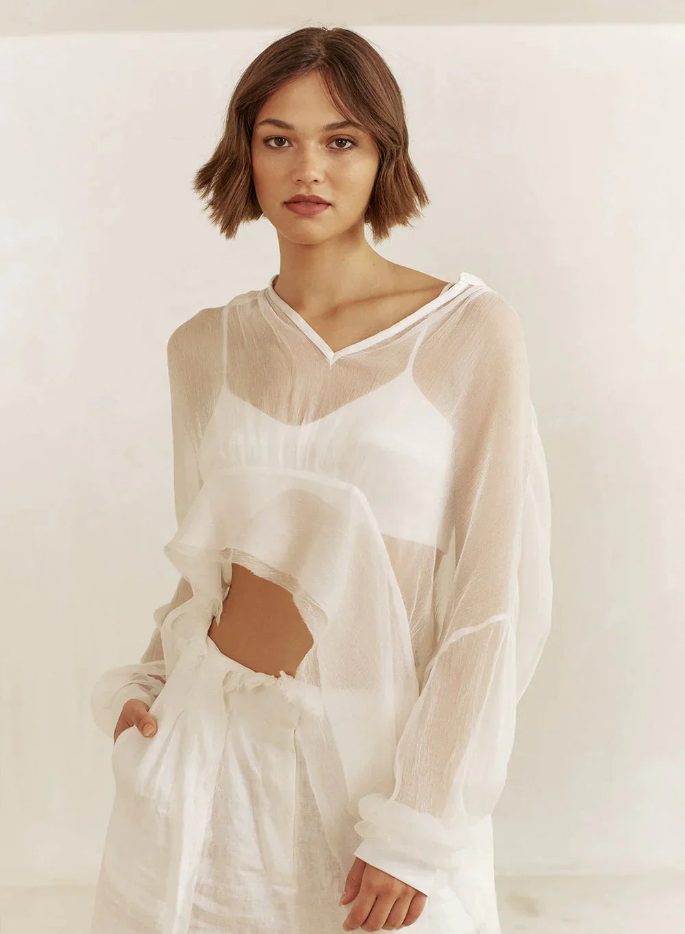 Simone Top (White)