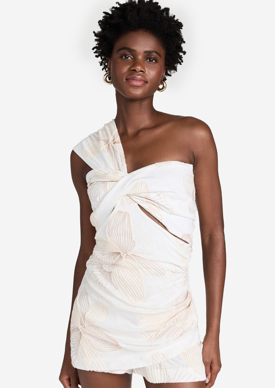 Solange Romper (Ecru Multi)