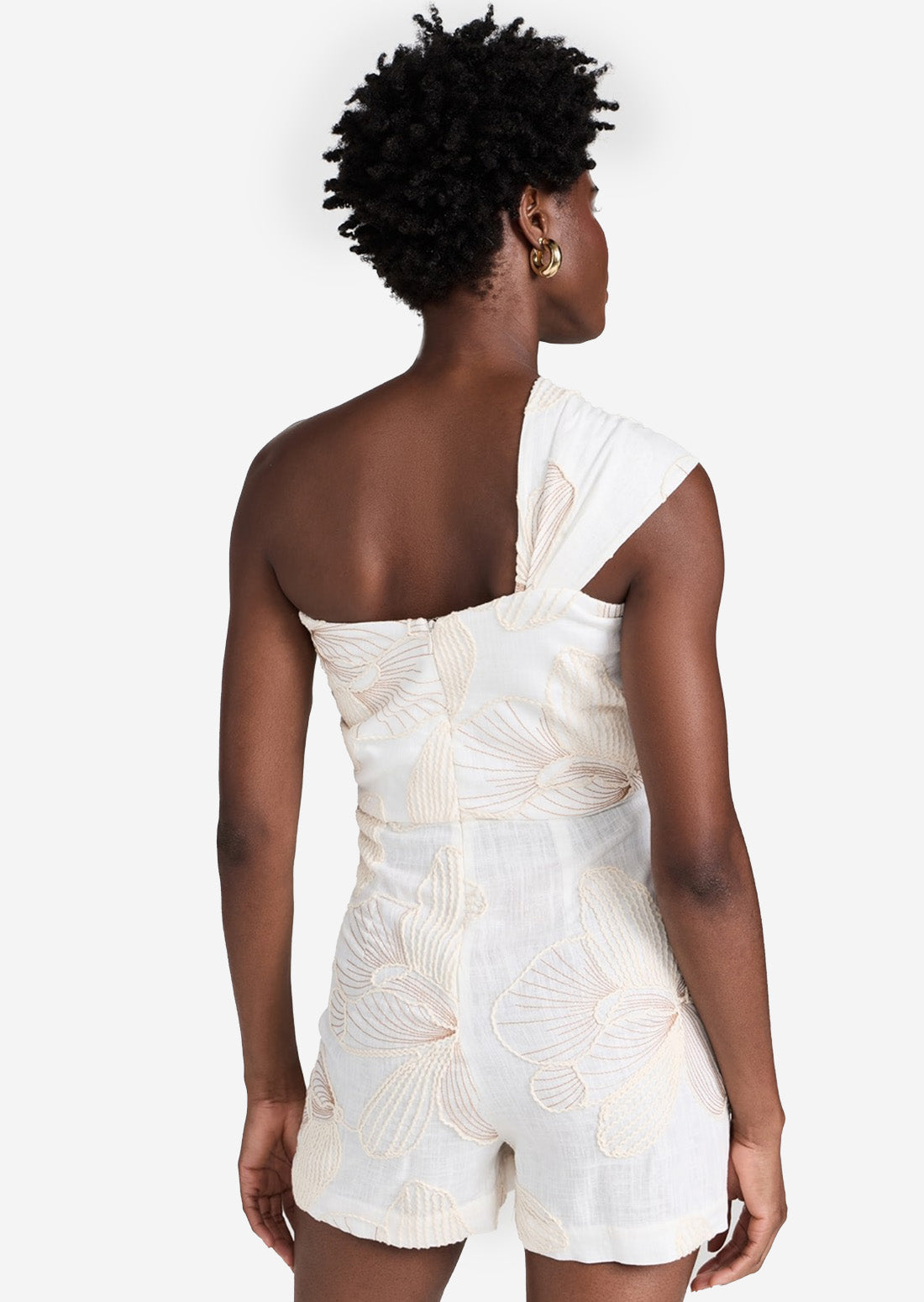 Solange Romper (Ecru Multi)