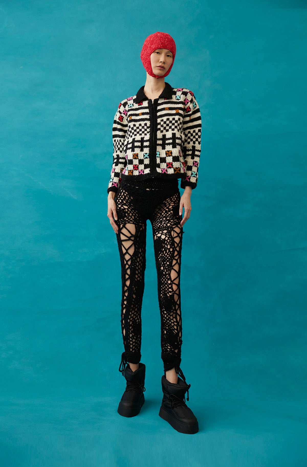 Anette Cardigan | Black & White