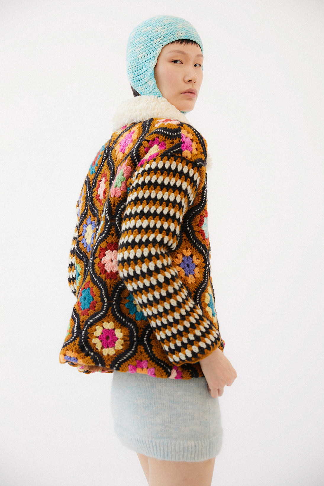 Clara Wool Jacket | Rust Brown