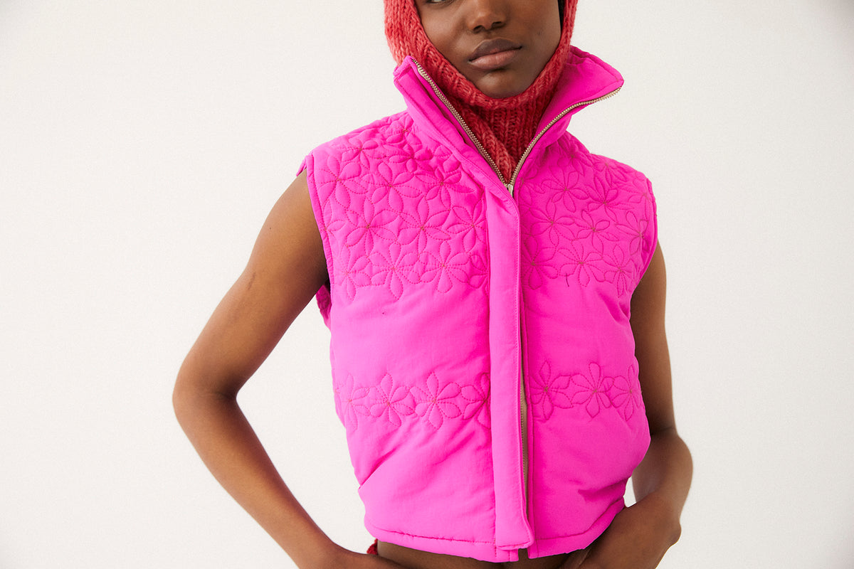 Jaima Vest | Magenta