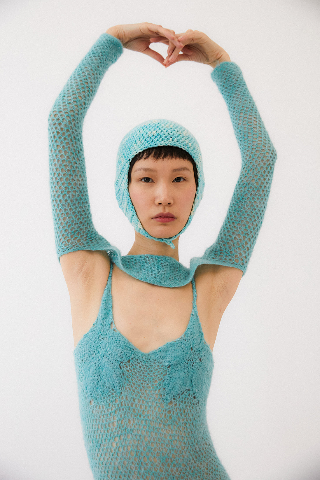Mora Knit Bodysuit | Light Blue