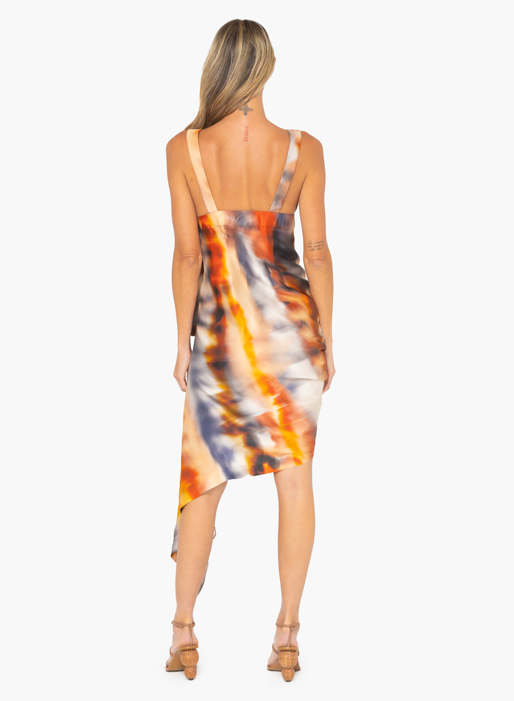 Tulum Dress (River Abstract)