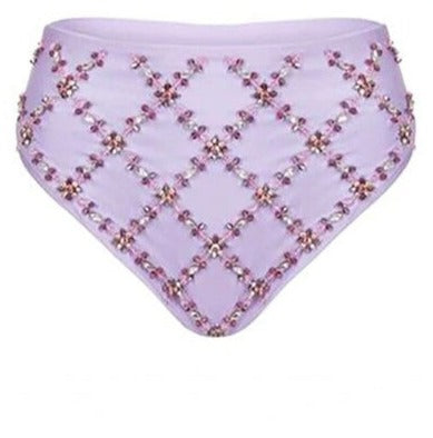 mary francis bikini bottoms  (lilac) | Oceanus